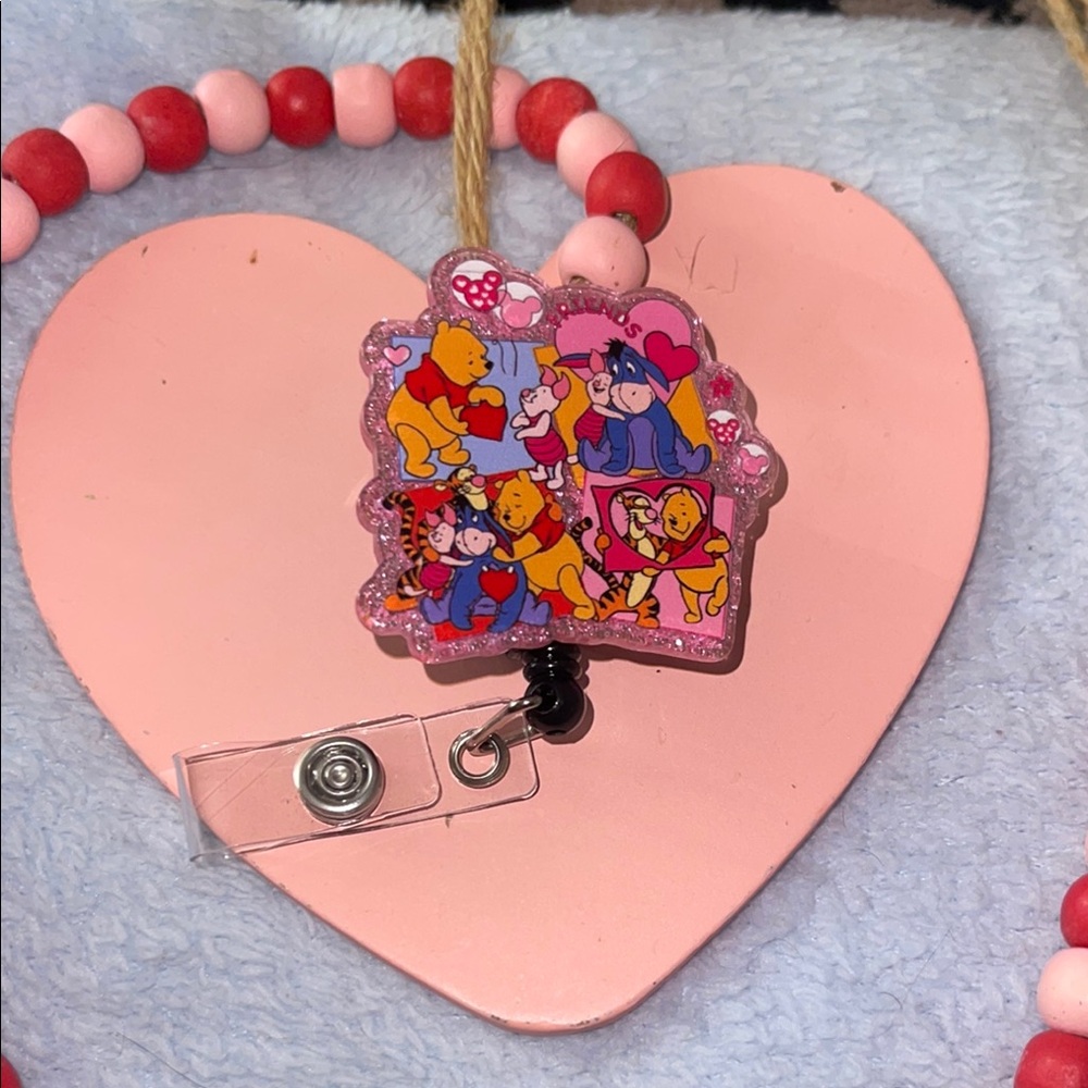 Disney Pink and Red Jewelry Accessory